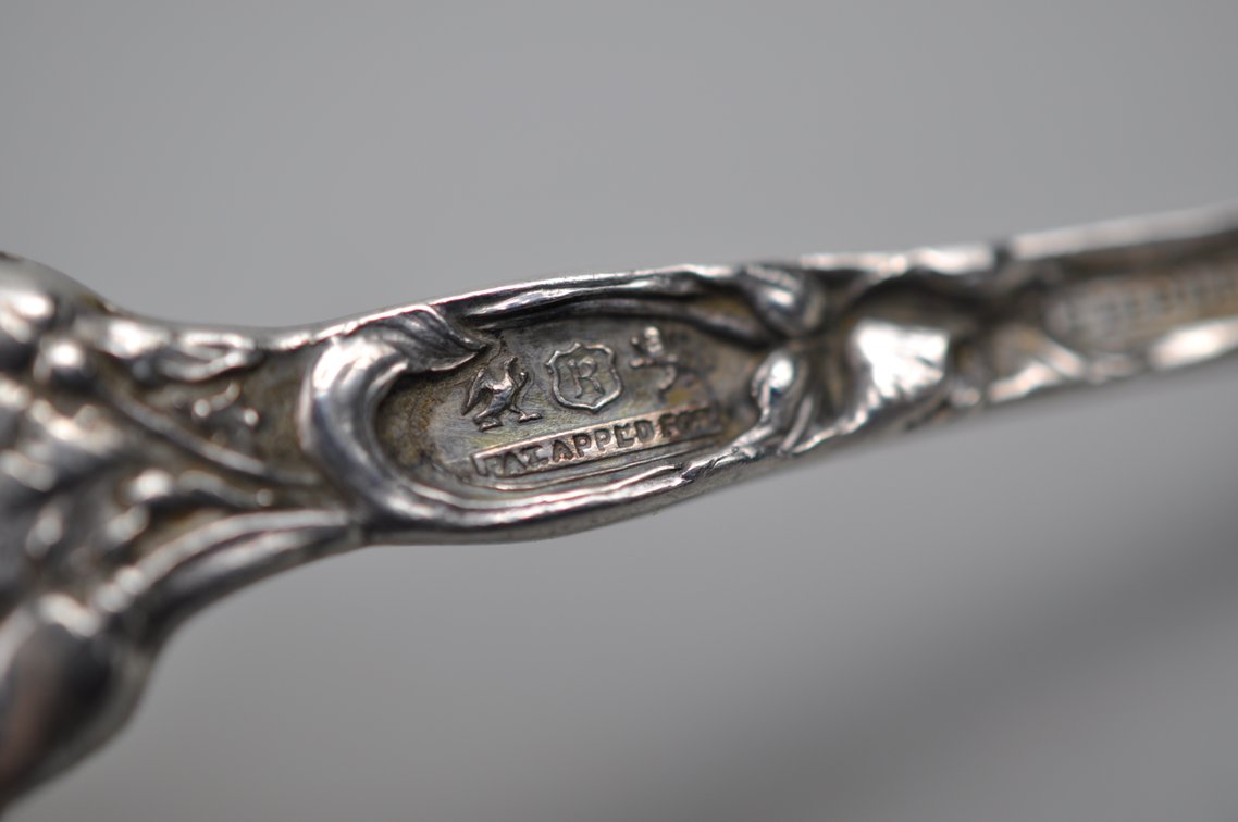 Reed & Barton Les Six Fleurs Sterling Cream Ladle, photo 9 of 10