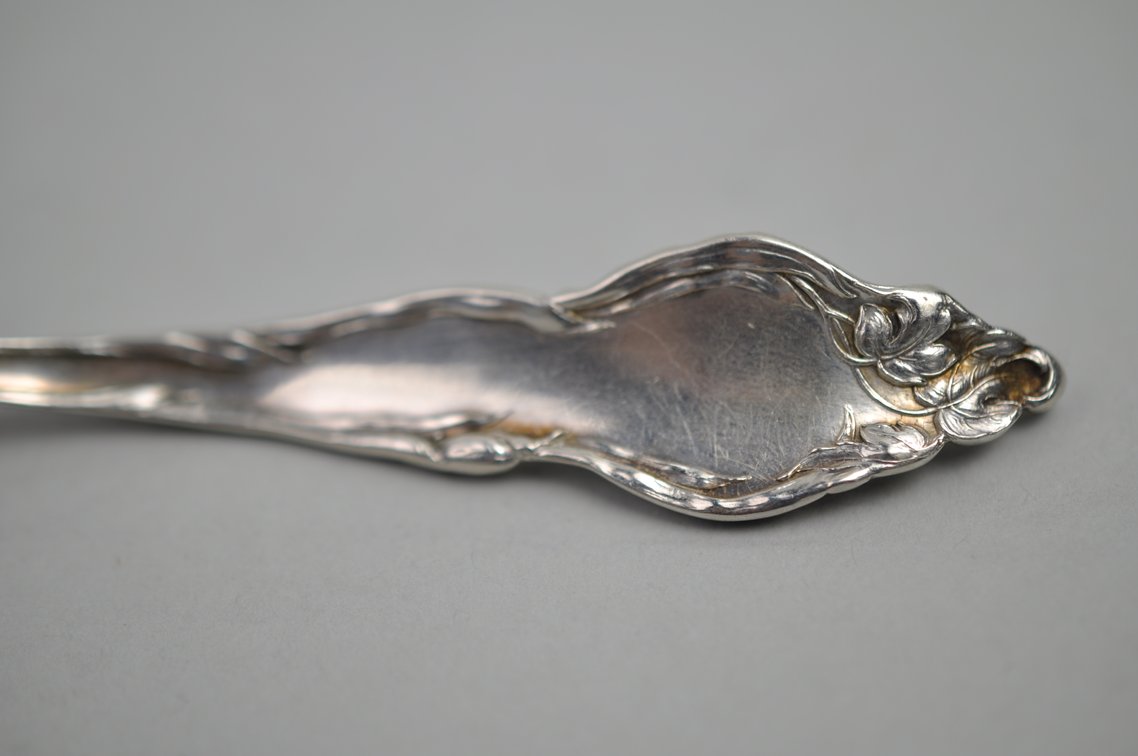 Reed & Barton Les Six Fleurs Sterling Cream Ladle, photo 8 of 10