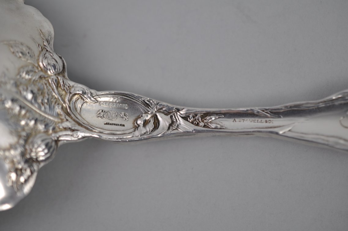 Reed & Barton Les Six Fleurs Sterling Set, photo 7 of 17
