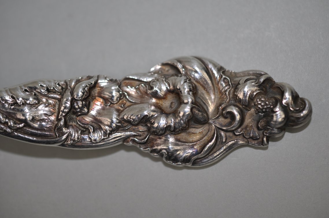 Reed & Barton Les Six Fleurs Salad Fork, photo 5 of 10