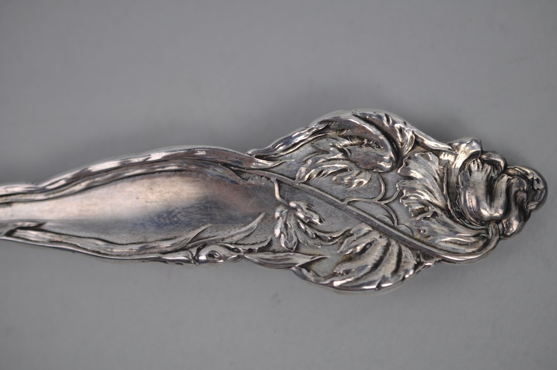 Reed & Barton Les Six Fleurs Sterling Serving Set, photo 15 of 16