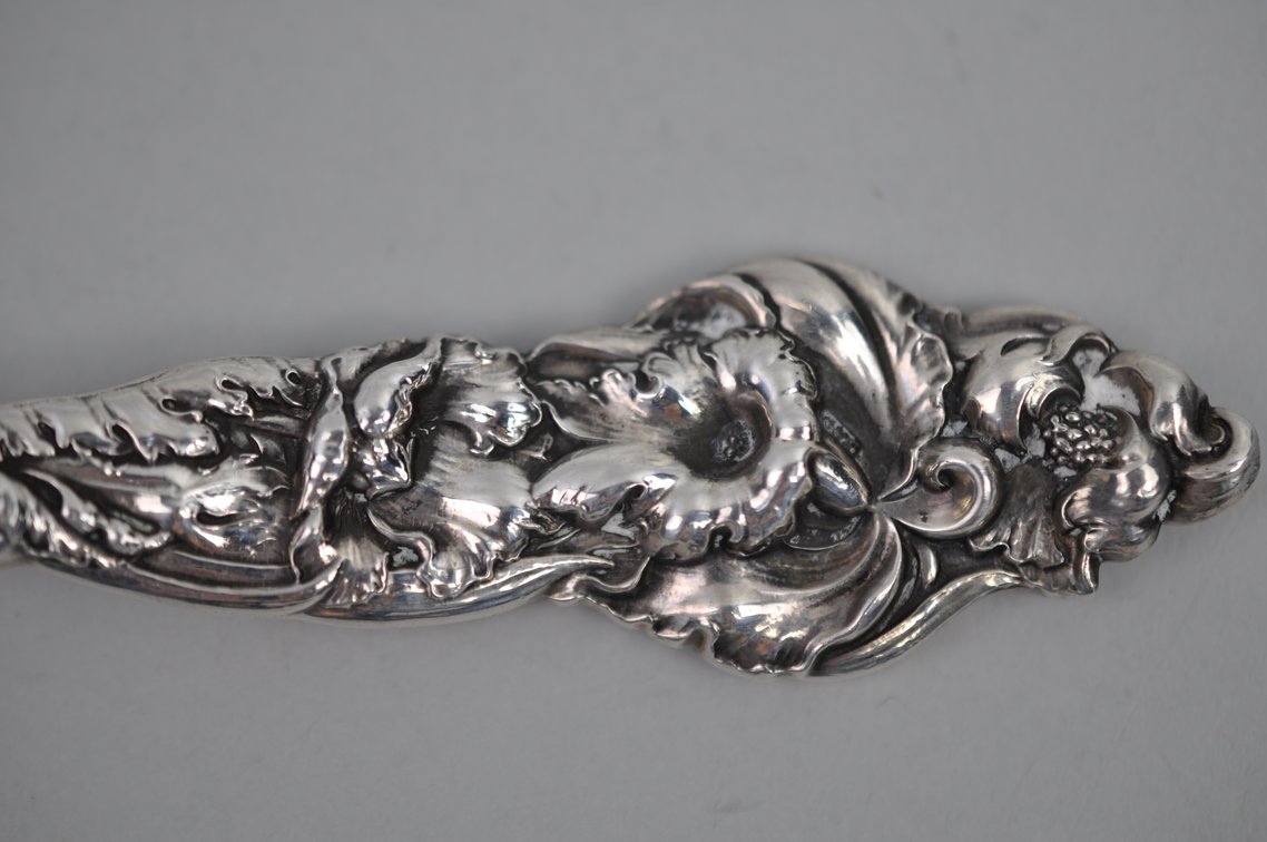Reed & Barton Les Six Fleurs Sterling Serving Set, photo 12 of 16
