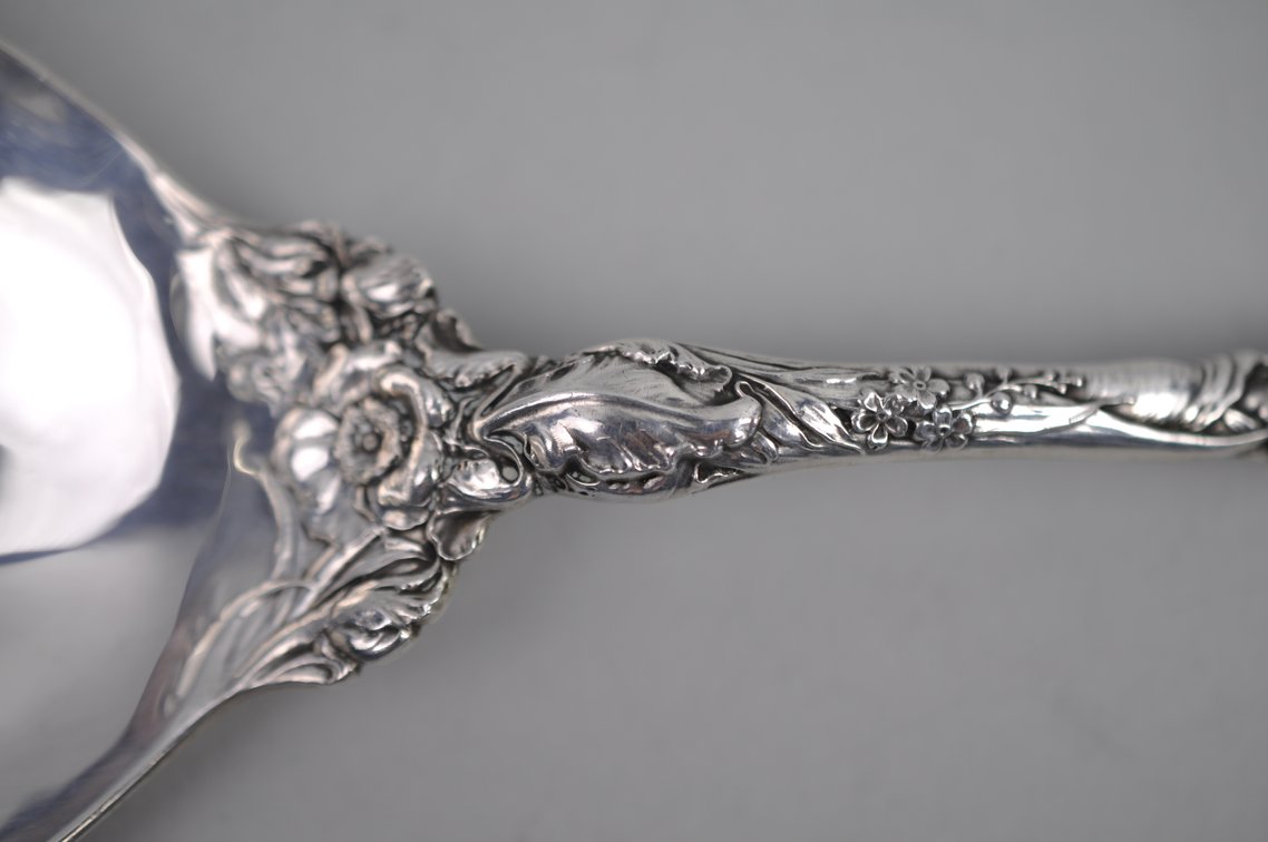 Reed & Barton Les Six Fleurs Sterling Serving Set, photo 11 of 16