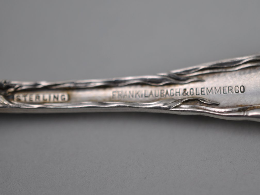 Reed & Barton Les Six Fleurs Sterling Goldwash Spoon Asst., photo 12 of 16