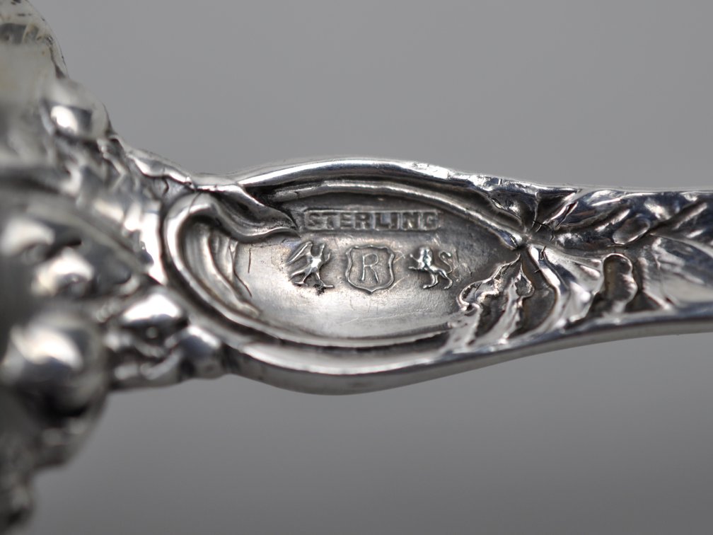 Reed & Barton Les Six Fleurs Sterling Serving Set, photo 9 of 16