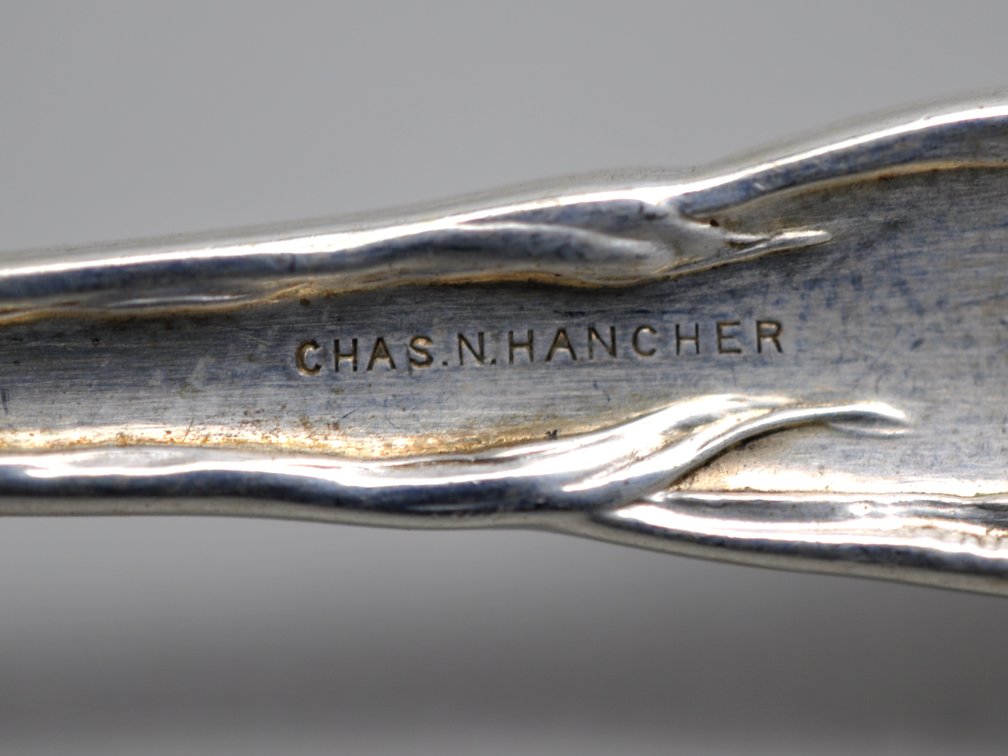 Reed & Barton Les Six Fleurs Sterling Salad Forks, photo 13 of 13