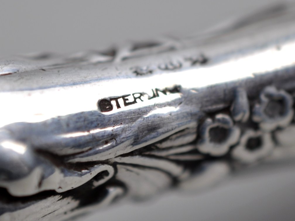 Reed & Barton Les Six Fleurs Sterling Service Set, photo 10 of 28