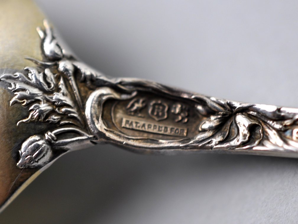 Reed & Barton Les Six Fleurs Sterling Goldwash Spoon Asst., photo 11 of 16