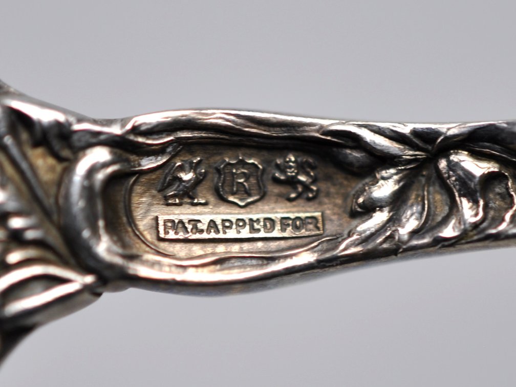 Reed & Barton Les Six Fleurs Sterling Goldwash Spoon Asst., photo 14 of 16