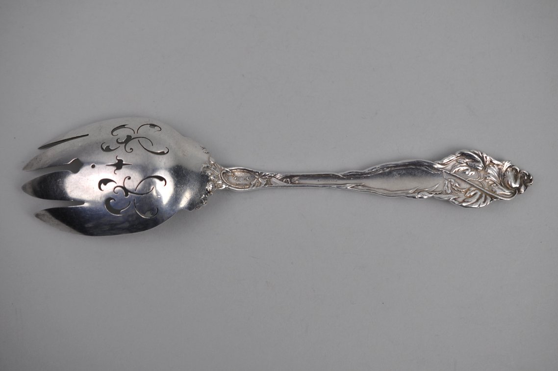 Reed & Barton Les Six Fleurs Salad Fork, photo 2 of 10