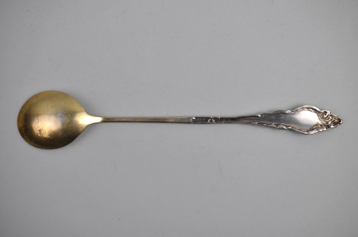 Reed & Barton Les Six Fleurs Sterling Chocolate Muddler, photo 2 of 10