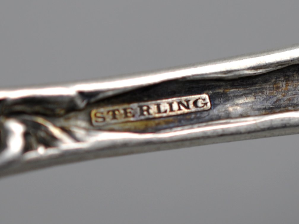 Reed & Barton Les Six Fleurs Sterling Ladle, photo 10 of 11