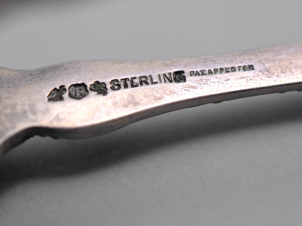 Reed & Barton Les Six Fleurs Sterling Sugar Tongs, photo 11 of 11