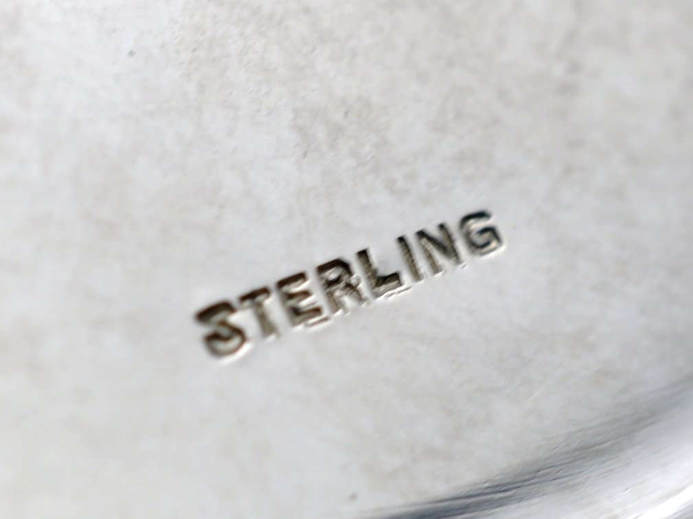 Sterling Silver Repousse' Tea Pot, photo 14 of 14