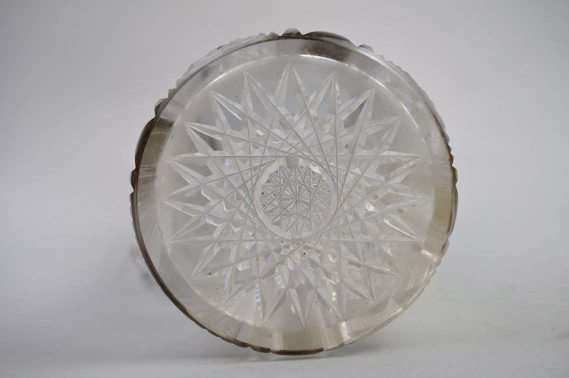 Sterling Silver and Crystal Style Glass Pitcher, photo 12 of 12