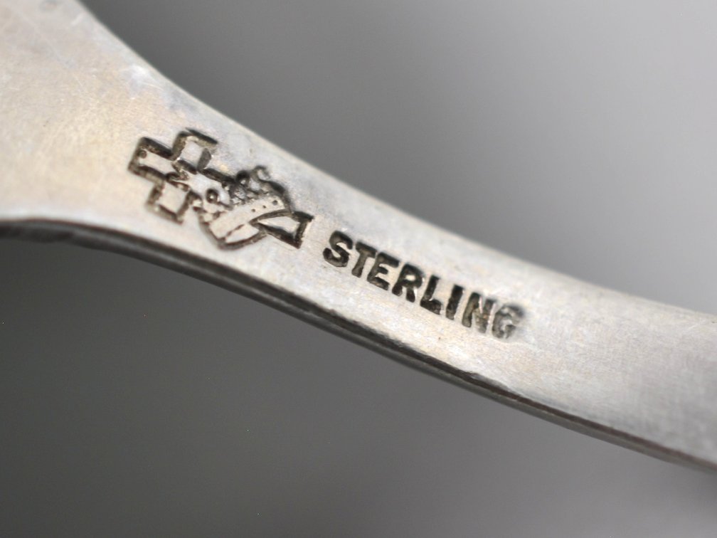Sterling Silverware w/ Repousse Pattern, photo 17 of 17