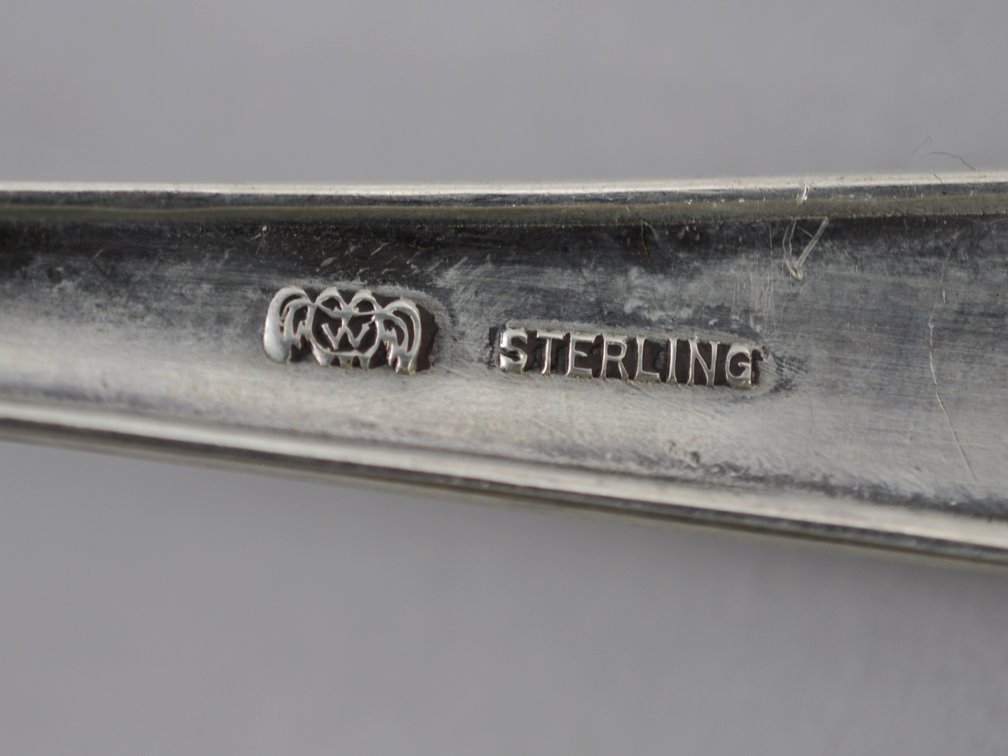 Sterling Silverware w/ Repousse Pattern, photo 14 of 17