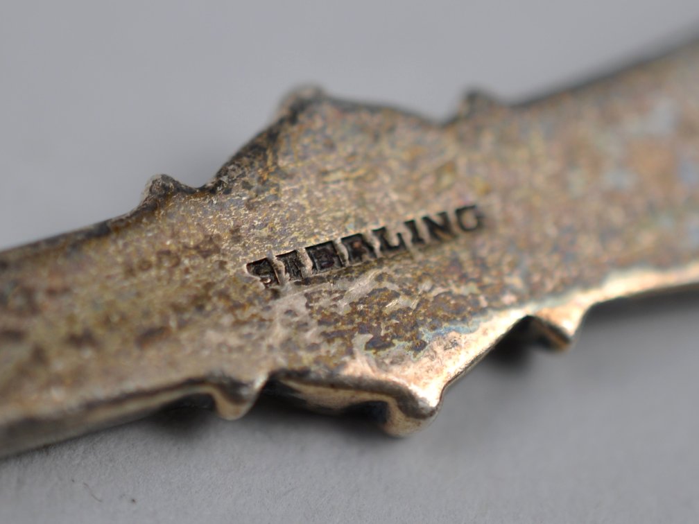 Sterling Silver Pierced Serving Spoons & Pie Server, photo 7 of 21