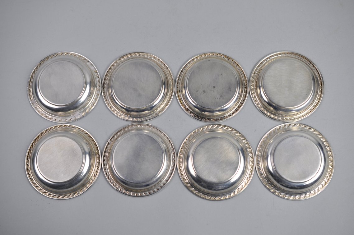 Preisner Sterling Silver Dish Set, photo 2 of 8