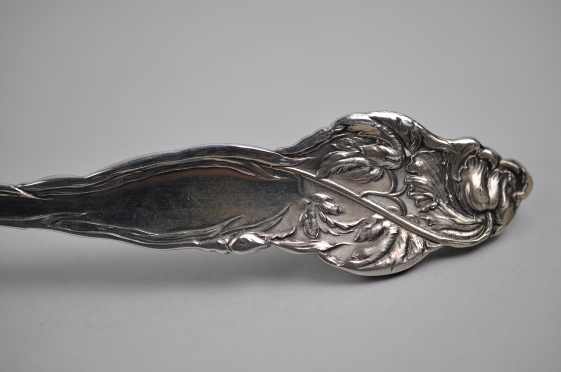 Reed & Barton Les Six Fleurs Sterling Salad Set, photo 14 of 15