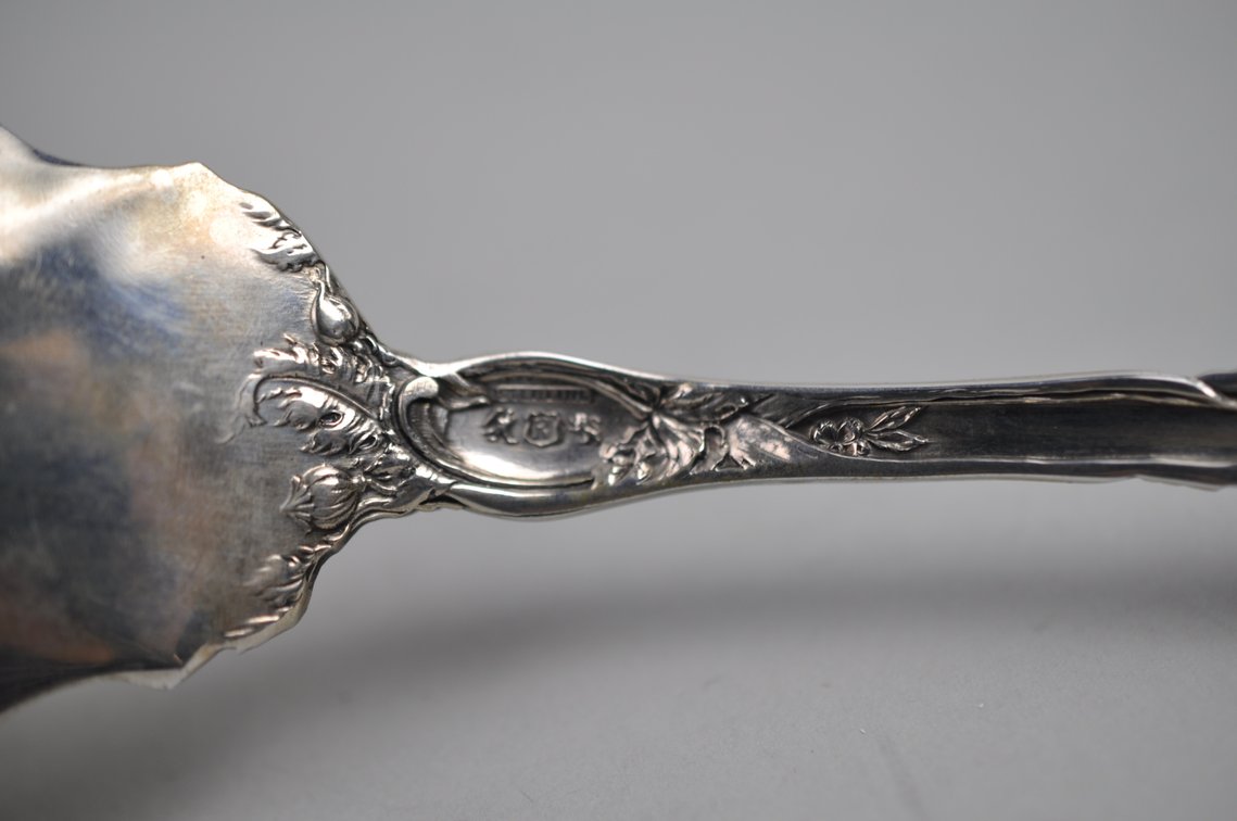Reed & Barton Les Six Fleurs Sterling Salad Set, photo 13 of 15