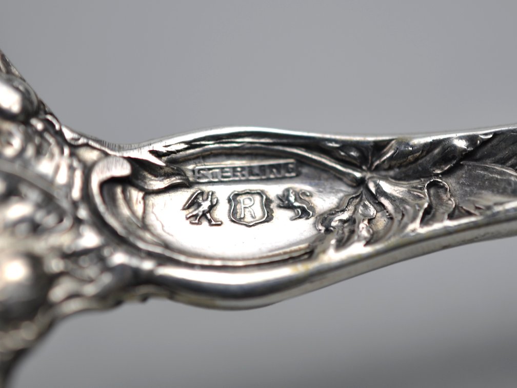Reed & Barton Les Six Fleurs Sterling Salad Set, photo 15 of 15