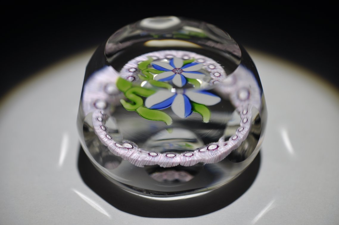 Perthshire 1976c Lampwork Mini Flower
