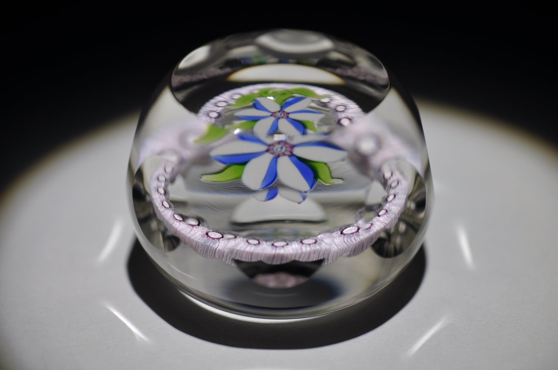 Perthshire 1976c Lampwork Mini Flower