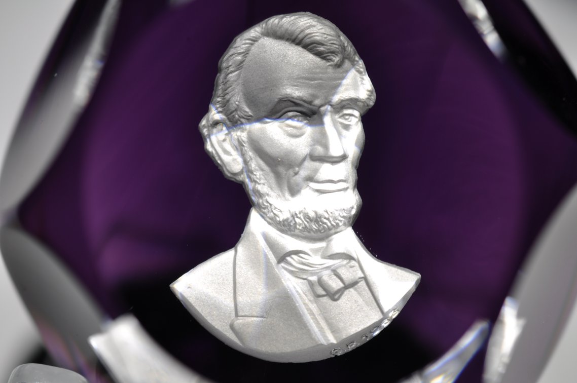 Baccarat 1954 Lincoln Sulphide