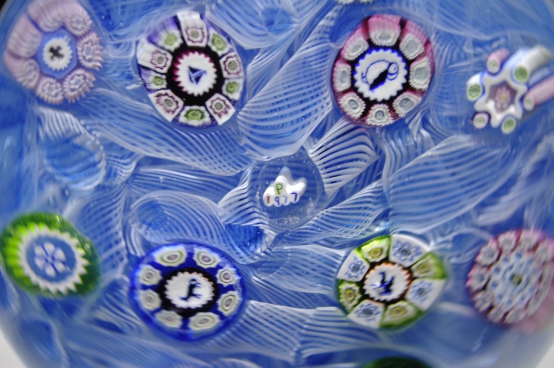 Perthshire 1977 Millefiori Paperweight