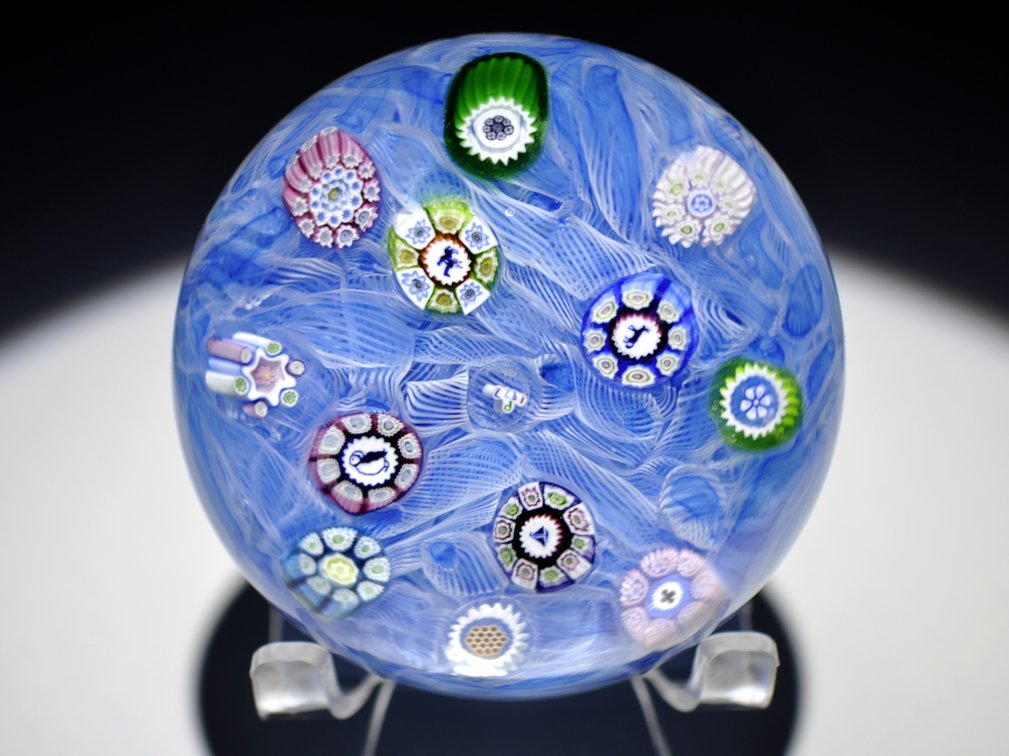 Perthshire 1977 Millefiori Paperweight