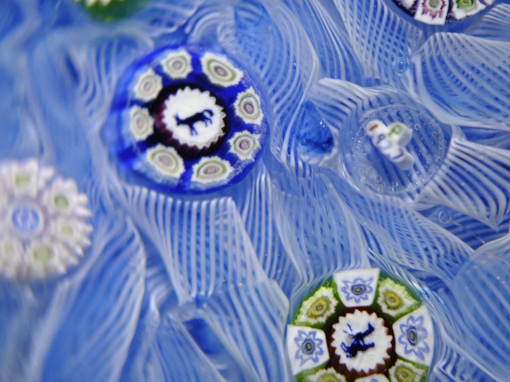 Perthshire 1977 Millefiori Paperweight