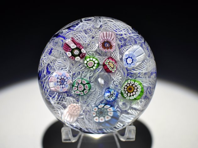 Perthshire 1970 Millefiori Paperweight