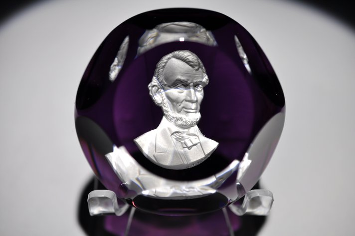 Baccarat 1954 Lincoln Sulphide