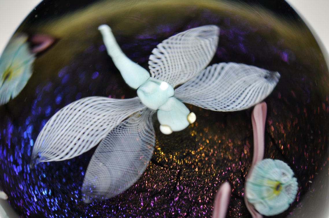 Orient & Flume 1978 Dragonfly Paperweight