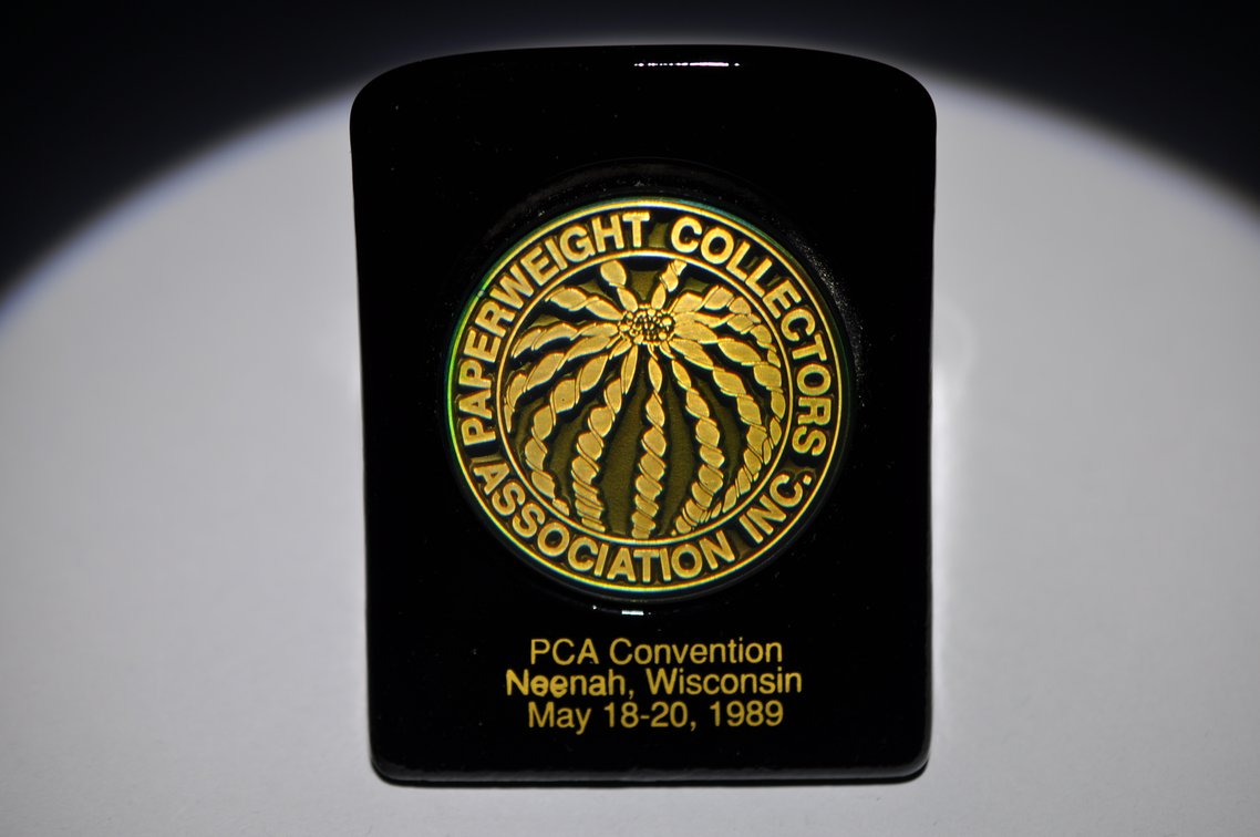 P.C.A. 1989 Neenah, Wisconsin Paperweight