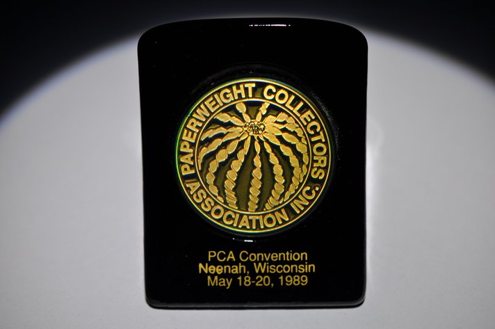 P.C.A. 1989 Neenah, Wisconsin Paperweight