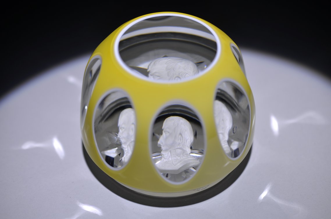 Baccarat Napoleon Sulphide Cameo
