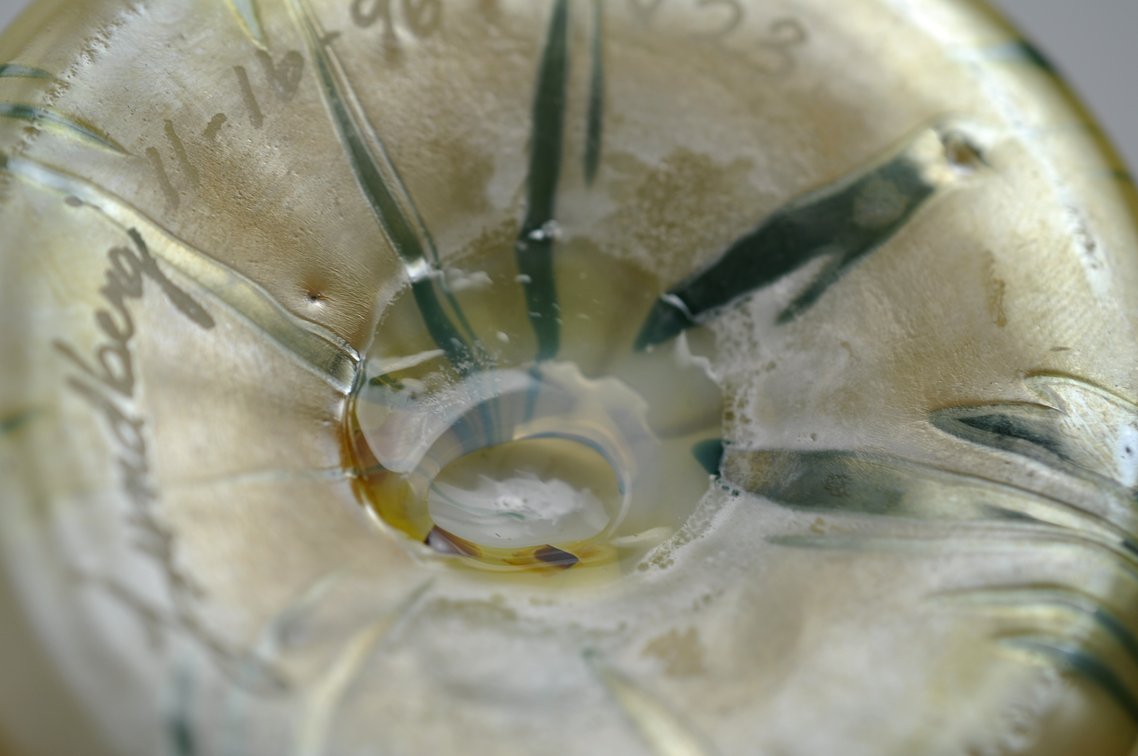 Lundberg Iridescent Glass Vase, photo 12 of 12