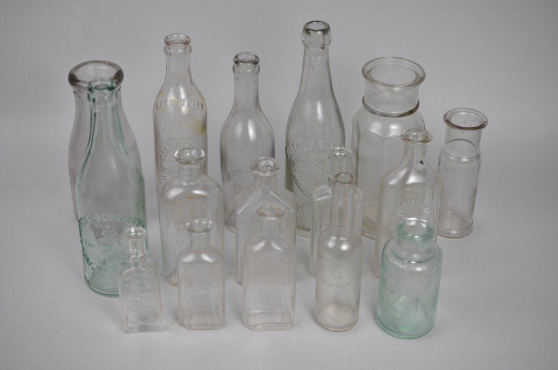 Manganese Glass Bottles