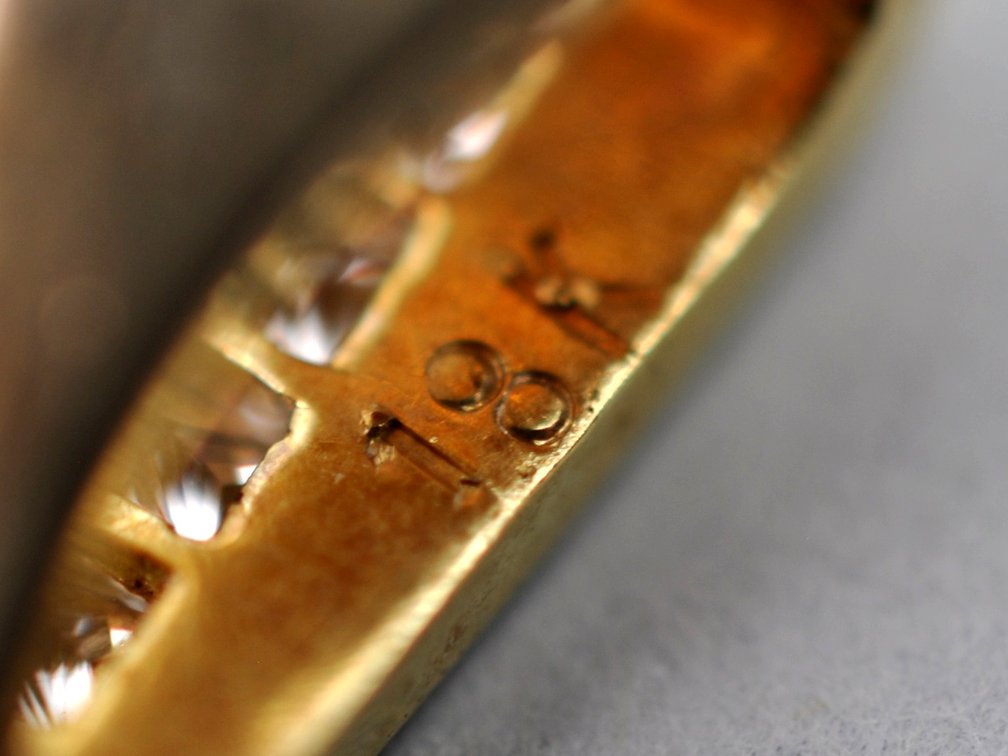 18K Gold Diamond Pendant, photo 8 of 8