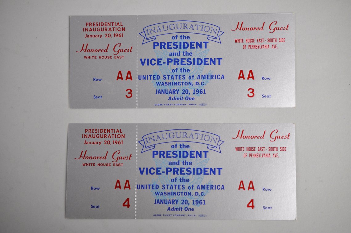 JFK U.S. Presidential Inauguration Collection, photo 2 of 9