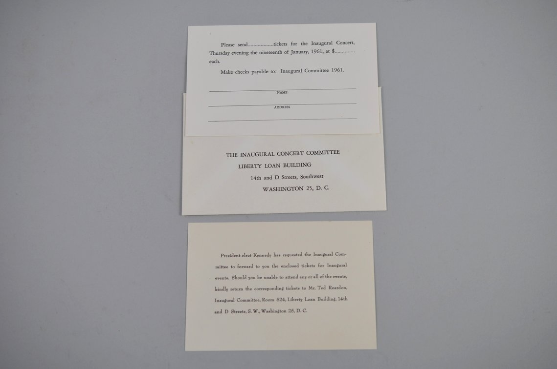 JFK U.S. Presidential Inauguration Collection, photo 9 of 9