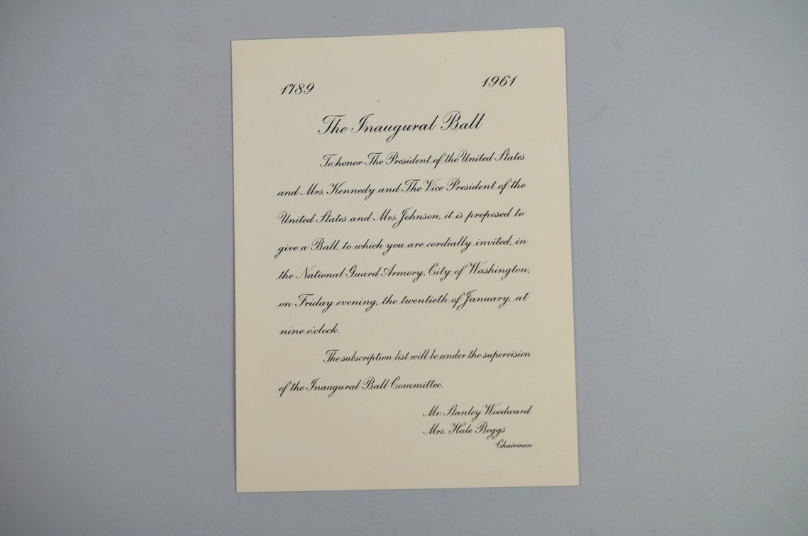 JFK U.S. Presidential Inauguration Collection, photo 6 of 9