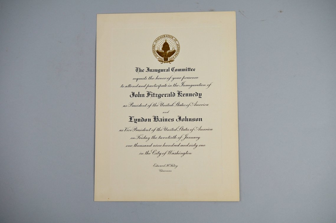 JFK U.S. Presidential Inauguration Collection, photo 5 of 9