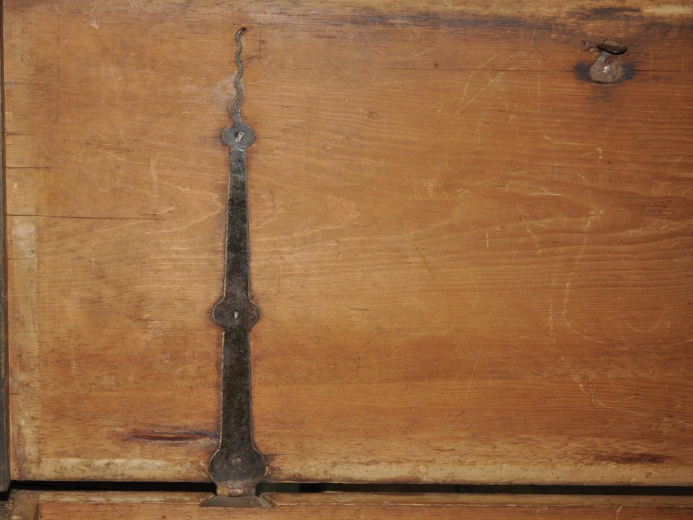 Wooden Blanket Chest with Forged Iron Hinges, photo 14 of 25