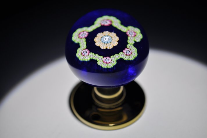 Perthshire 1989 Millefiori Doorknob