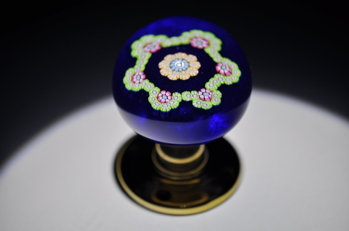 Perthshire 1989 Millefiori Doorknob