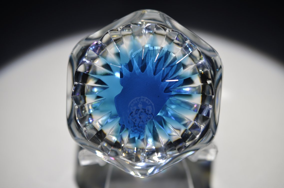 Baccarat 1971 Woodrow Wilson Sulphide