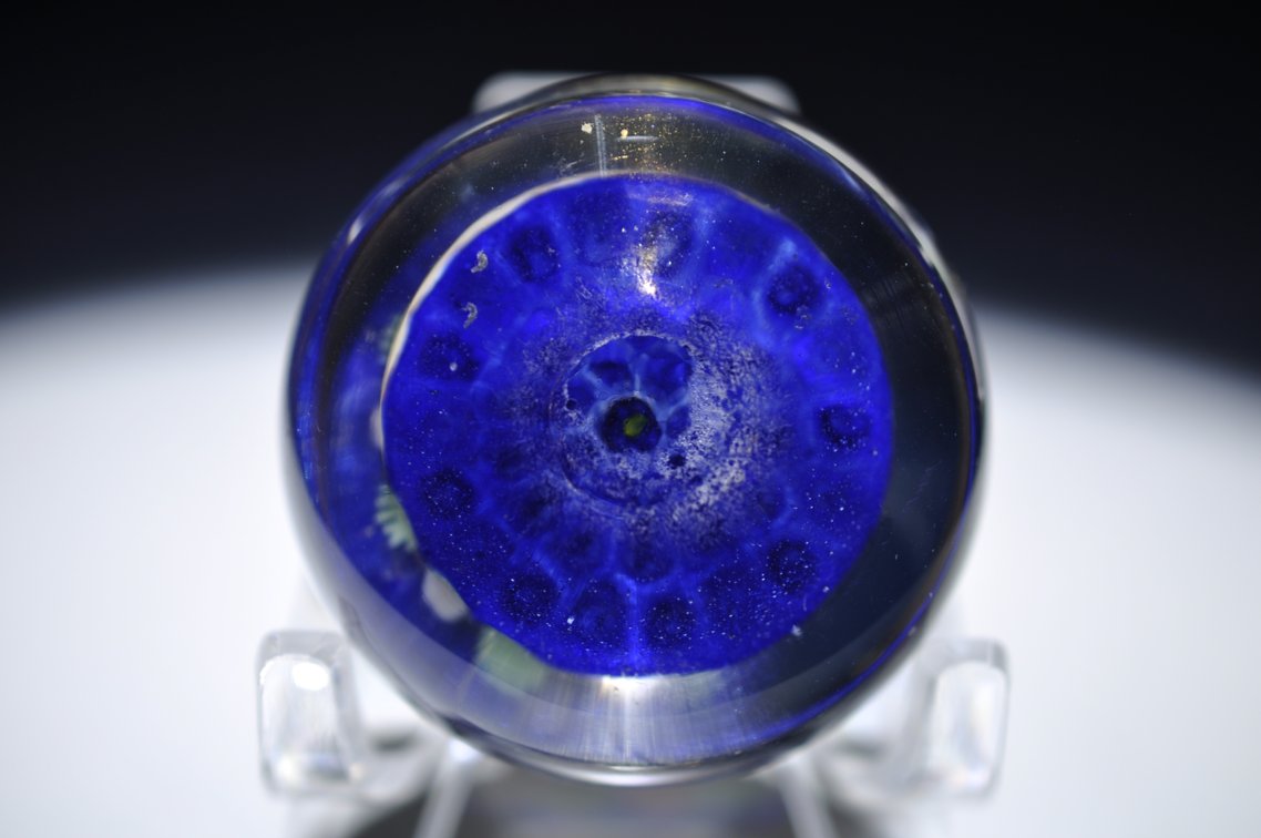 Concentric Millefiori Paperweight